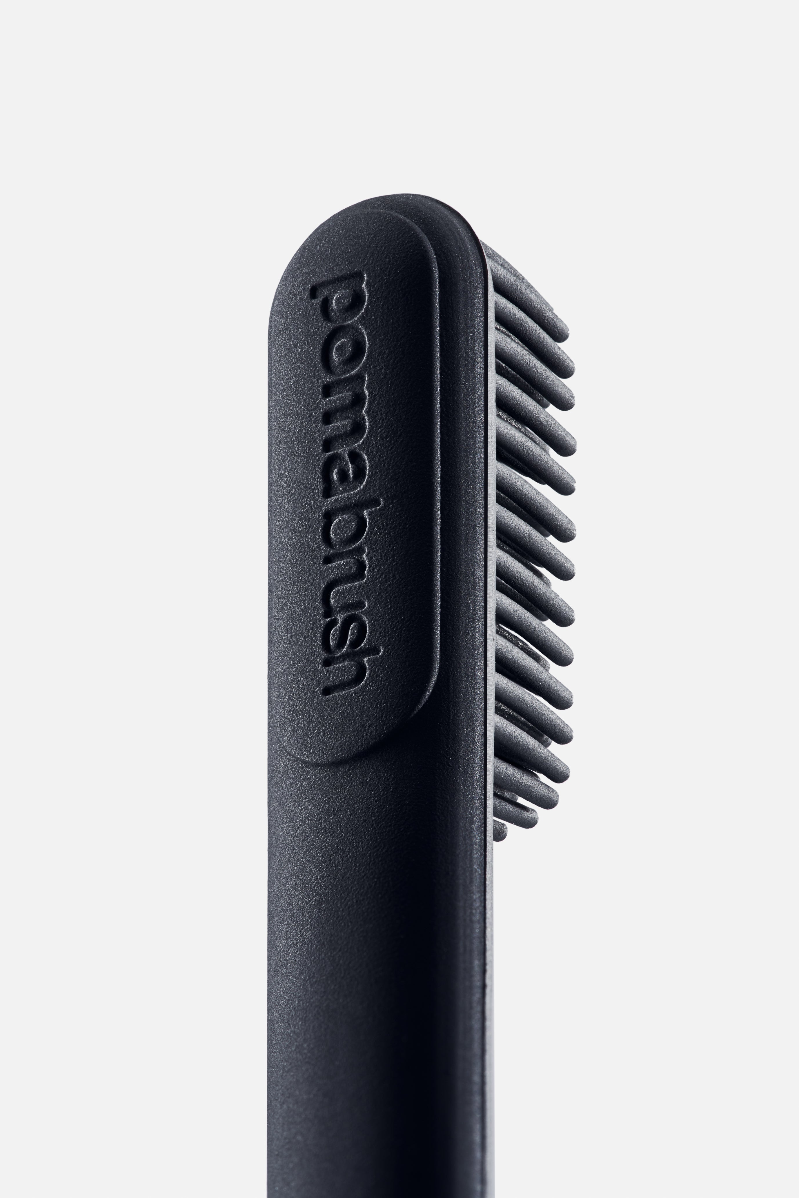Pomabrush - Nylon-Silicone Brush Heads - Black (Pack of 4)