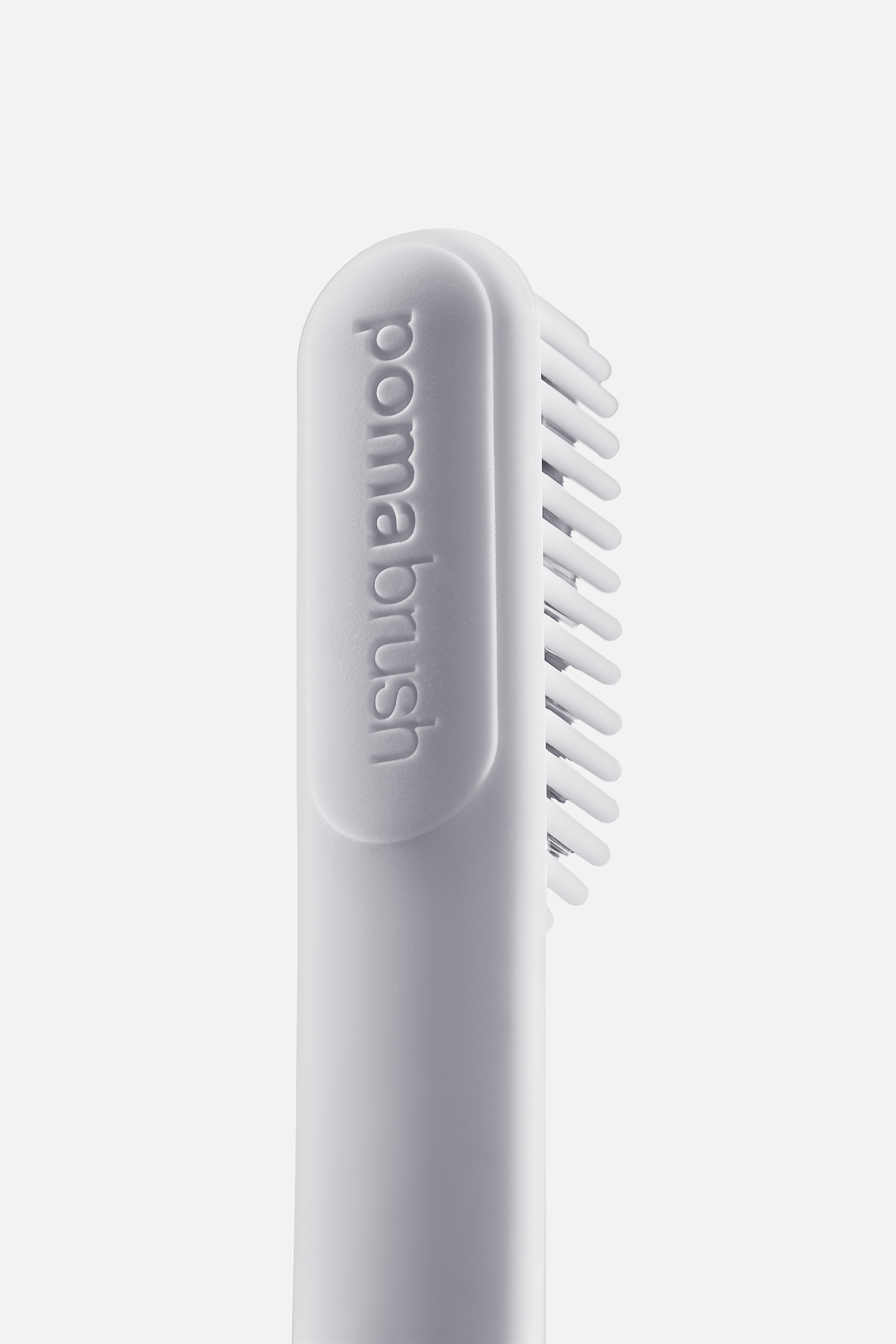 Pomabrush - Pure Silicone Brush Heads - White (Pack of 2)